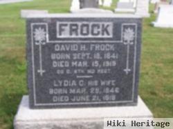 David H Frock