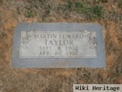 Martin Edward Taylor