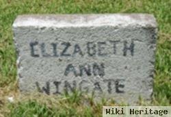 Elizabeth Ann Selzer Wingate