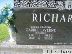 Carrie Laverne Wieghat Richardson