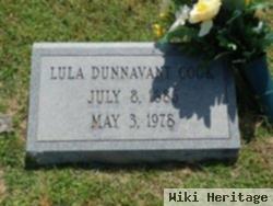 Rebecca Louise "lula" Dunnavant Cook