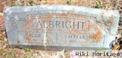 Rev Jefferson Davis Albright