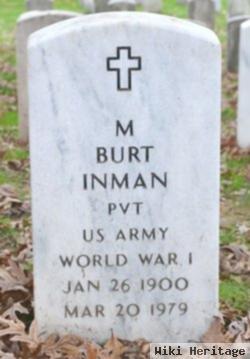 Pvt Merrill Burt Inman