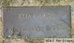 Etta L. Sober