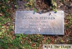 John H Stephen