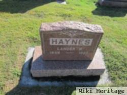 Lander W Haynes