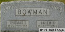 Edith Belle Leddy Bowman
