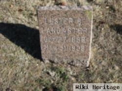 Lester Burr Lancaster