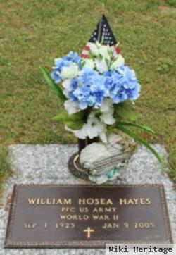 Pfc William Hosea Hayes