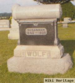 Susannah "susan" Armstrong Wolf