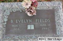 B Evelyn Fields