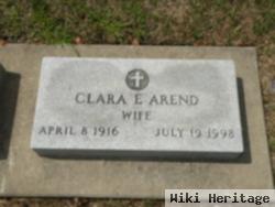 Clara E Freund Arend