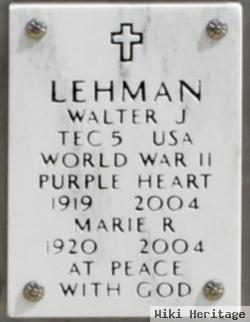 Marie R Lehman