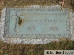 Harold A. Pfeiffer