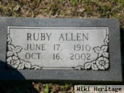 Ruby Maud Foster Allen