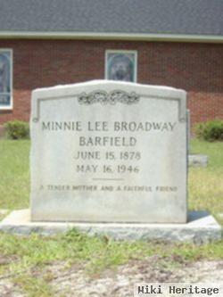 Minnie Lee Broadway Barfield