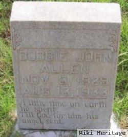 Bobby John Allen