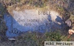 John Thomas Bible