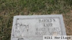 Harold N Karr