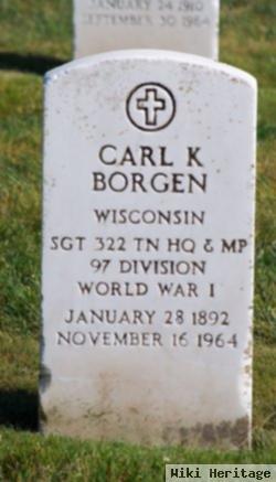 Carl K Borgen