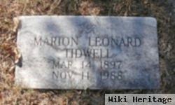 Marion Leonard Tidwell