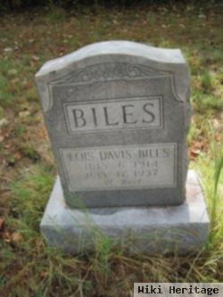 Lois Davis Biles