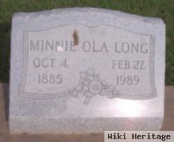 Minnie Ola Long