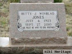 Betty J. Winblad Jones