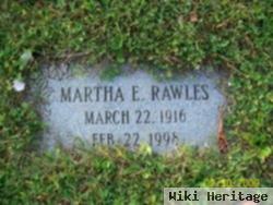 Martha E. Rawles