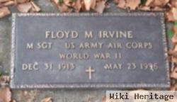 Sgt Floyd Meece Irvine