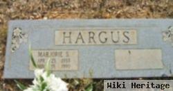 Marjorie Lee Sasser Hargus