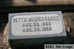 Hulda Annette "nettie" Mosher Harris