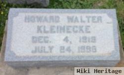 Howard Walter Kleinecke