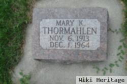 Mary Katherine Mill Thormahlen