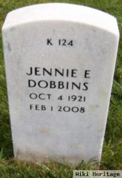 Jennie E Dobbins