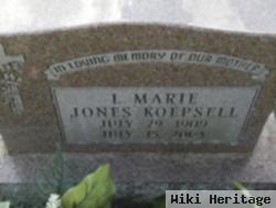 L. Marie Jones Koepsell