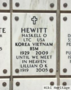 Ltc Haskell Othell Hewitt