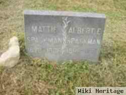 Martha J. "mattie" Clinkenbeard Spackman