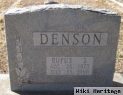 Rufus S Denson