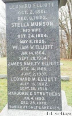 Marjorie E Elliott Struthers