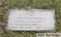 James M Hanna