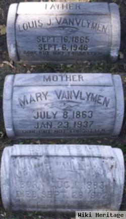 Mrs Mary Van Vlymen (Alternate Spelling) Vanvlymen