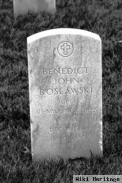 Benedict John Roslawski