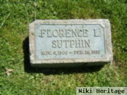 Florence L Sutphin