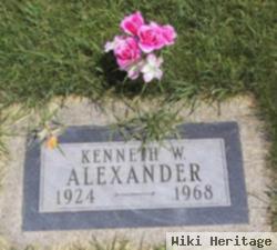 Kenneth W Alexander