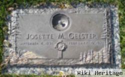 Josette M Gelster