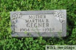 Martha B Gegner