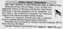 John Richard "jack" Solomon