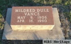 Mildred Duke Vance