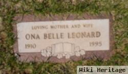 Ona Belle Nickell Leonard